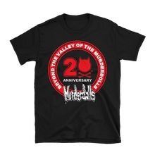 Load image into Gallery viewer, Murderdolls - 20th Anniversary Crest T-Shirt - Black
