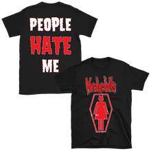 Load image into Gallery viewer, Murderdolls - People Hate Me T-Shirt - Black
