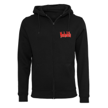 Load image into Gallery viewer, Murderdolls - She Was A Teenage Zombie Zip Hoodie - Black
